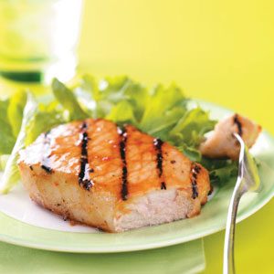 Apricot Glazed Pork Chops