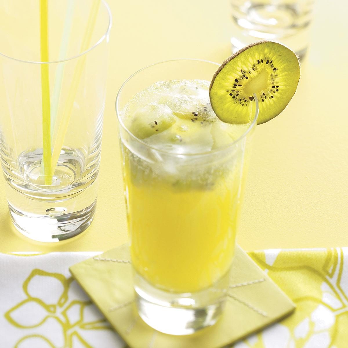 Sparkling Kiwi Lemonade