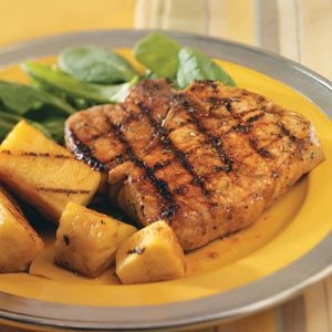 Teriyaki Pineapple & Pork Chops