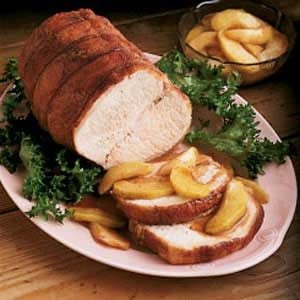 Pork Roast with Spiced Apples