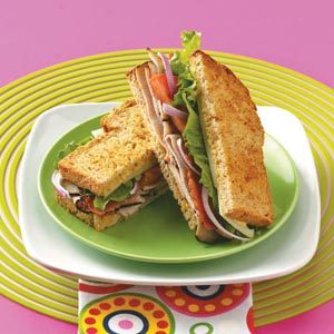 Apricot Turkey Sandwiches