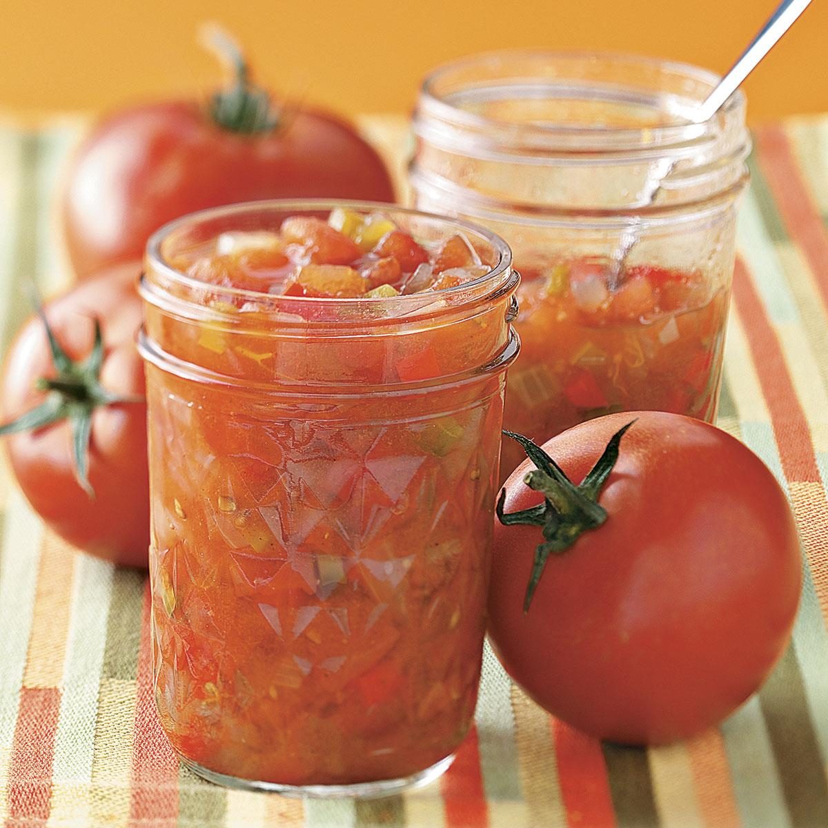Garden Tomato Relish Recipe How To Make It Taste Of Home