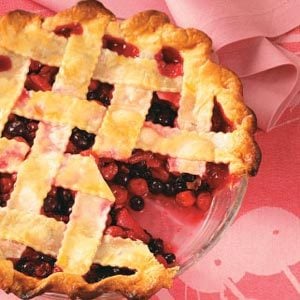 Cherry-Berry Fruit Pie