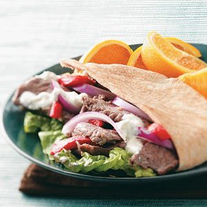 Red, White and Blue Pita Pockets