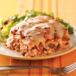 Creamy Onion Lasagna