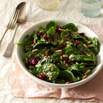 Cranberry-Sesame Spinach Salad