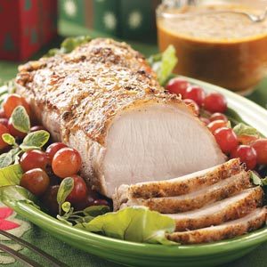 Holiday Pork Roast with Ginger Gravy