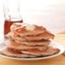 Sweet Apple Pancakes with Cider Syrup