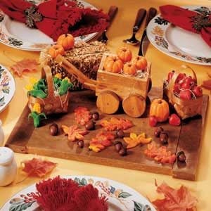 Marzipan Harvest Table Topper