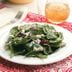 Spinach-Onion Salad with Hot Bacon Dressing