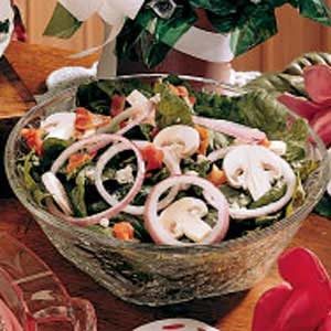 Blue Cheese Spinach Salad