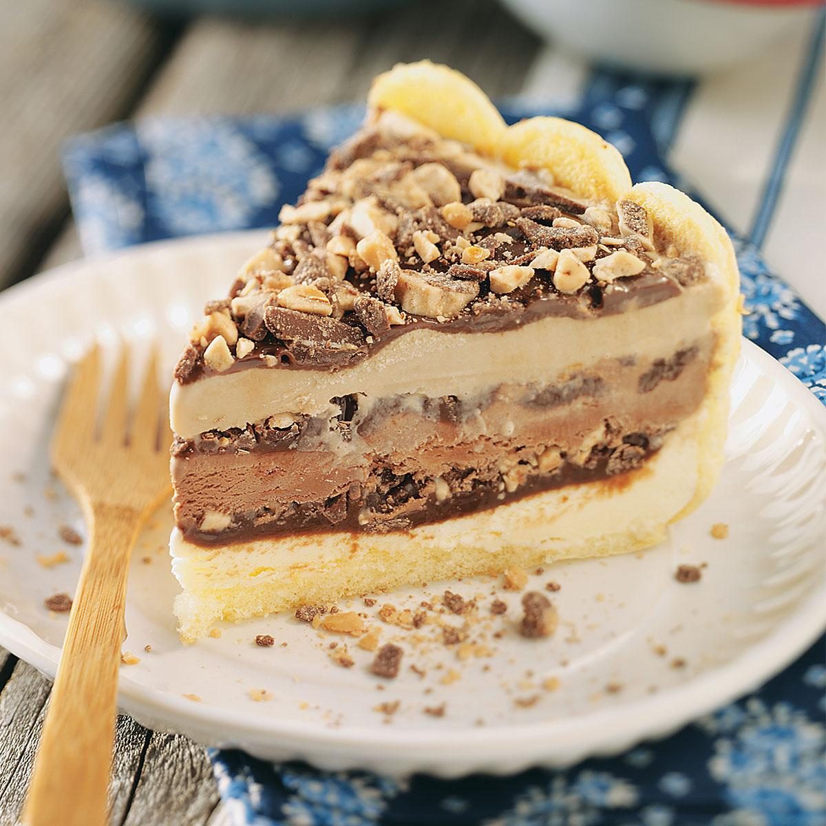 Ladyfinger Ice Cream Cake