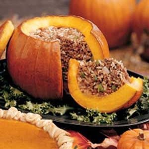 Stuffed Pumpkin Dinner