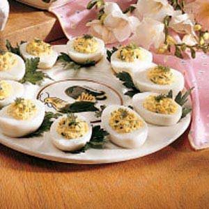 Dilly Deviled Eggs