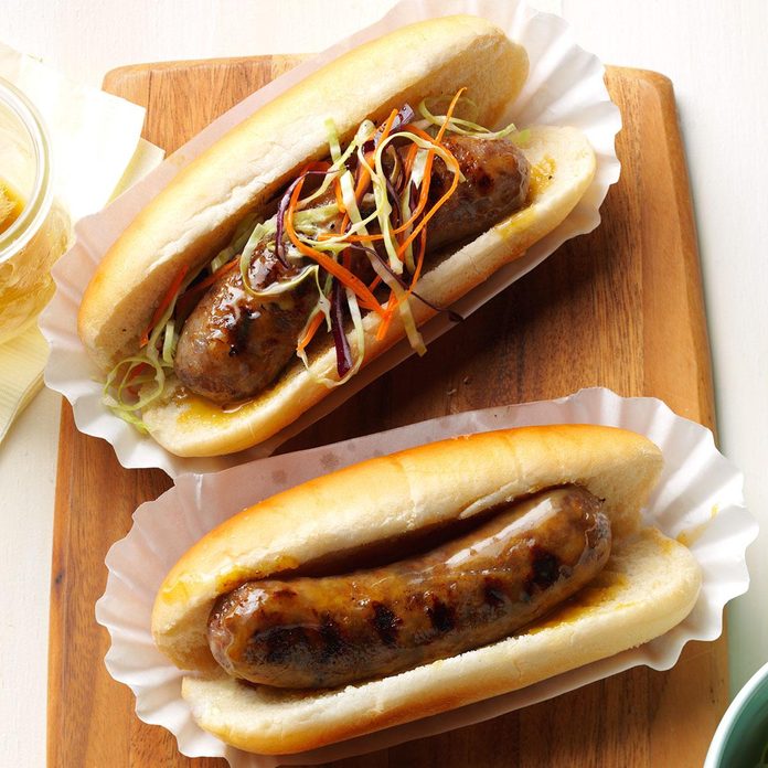 Honey-Mustard Brats