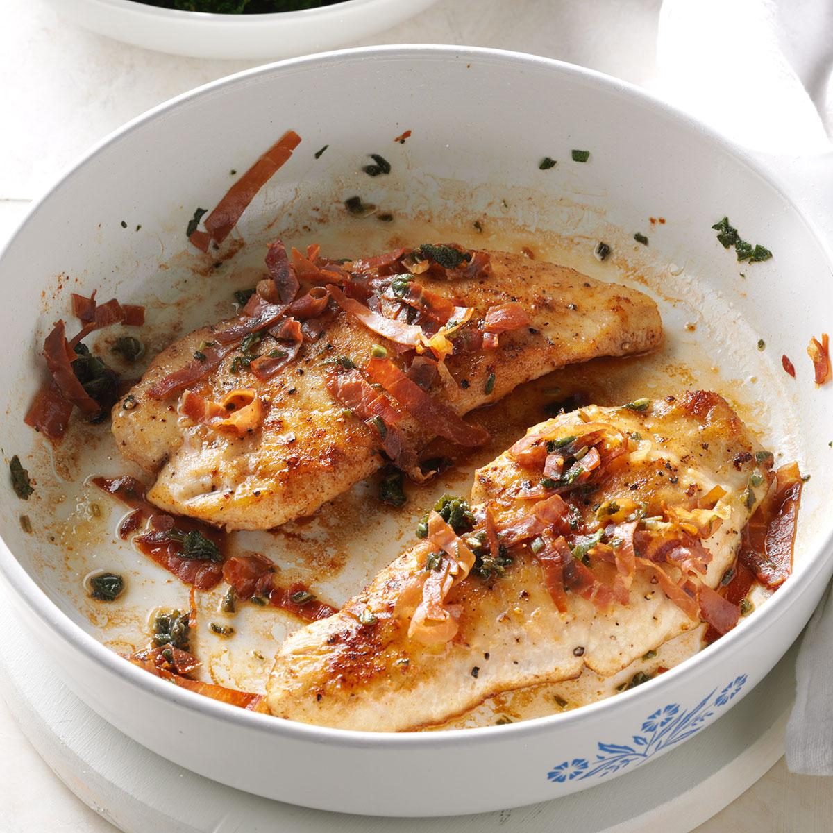 Turkey Saltimbocca Recipe | Taste of Home