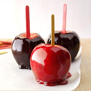 Black-Hearted Candy Apples