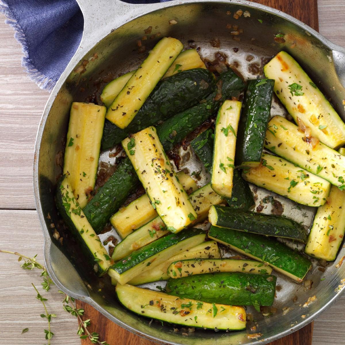 Thymed Zucchini Saute