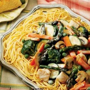 Chicken/Asparagus Pasta Supper