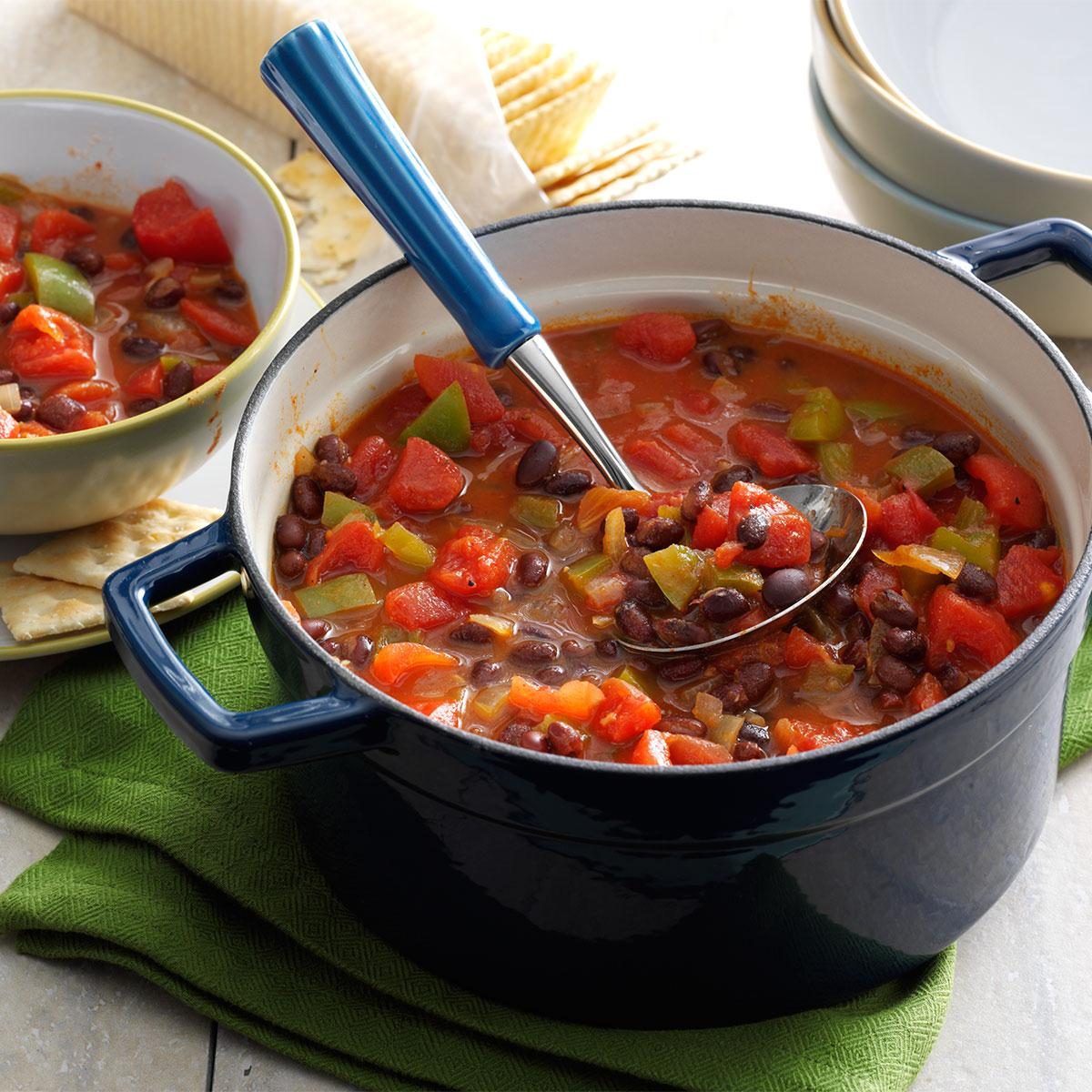 Black Bean-Tomato Chili