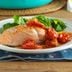 Pan-Roasted Salmon with Cherry Tomatoes