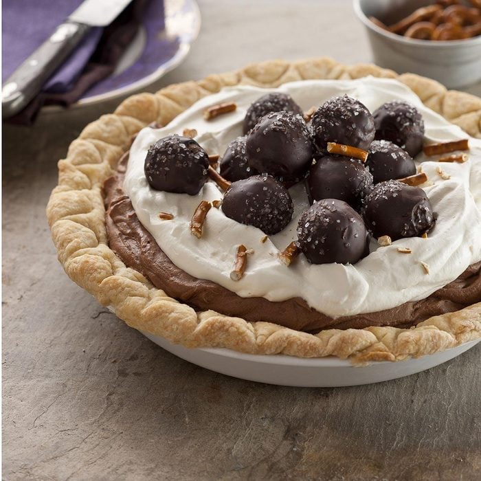 Sweet & Salty Truffle Pie