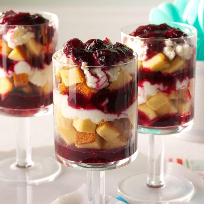 Berries & Cream Trifles