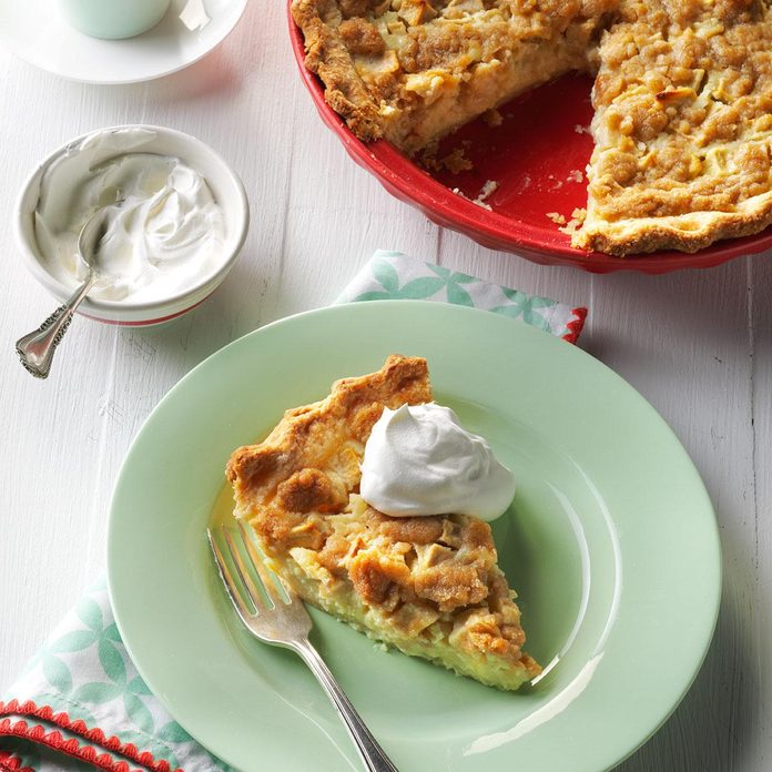 Sour Cream Apple Pie