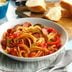 Spaghetti with Sausage and Peppers