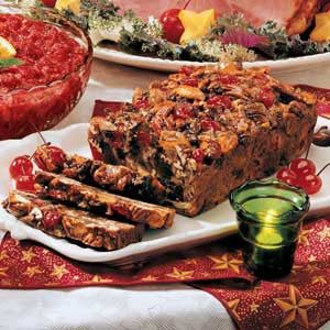 Cherry Date Fruitcake