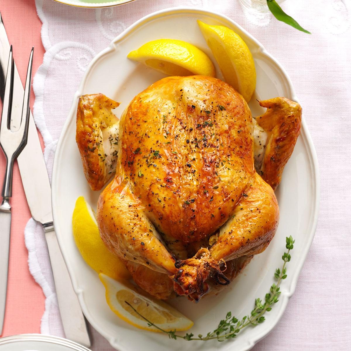 Lemon & Thyme Roasted Chicken