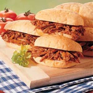 Shredded Pork Sandwiches