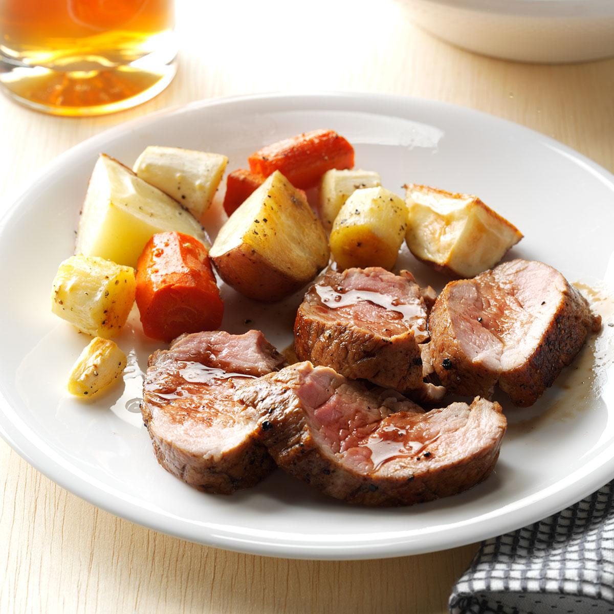 Balsamic-Glazed Pork Tenderloin