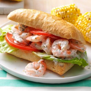 Lemon & Dill Shrimp Sandwiches