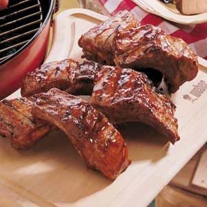 Barbecued Baby Back Ribs