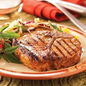 Sweet Mustard Chops