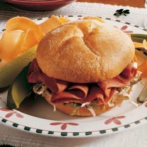Corned Beef and Cabbage Sandwiches