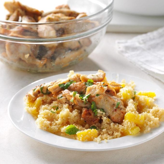 Jamaican Chicken with Couscous