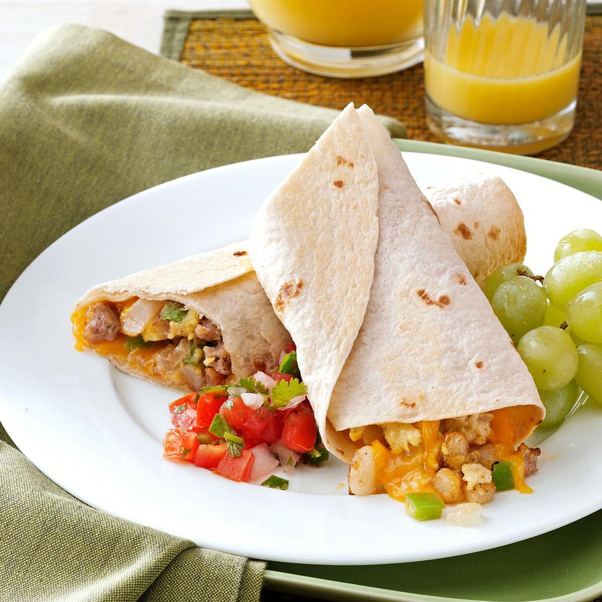 Breakfast Burritos