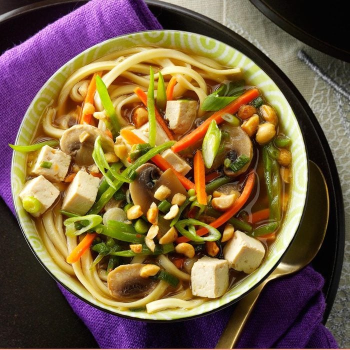 Asian Tofu Noodle Soup