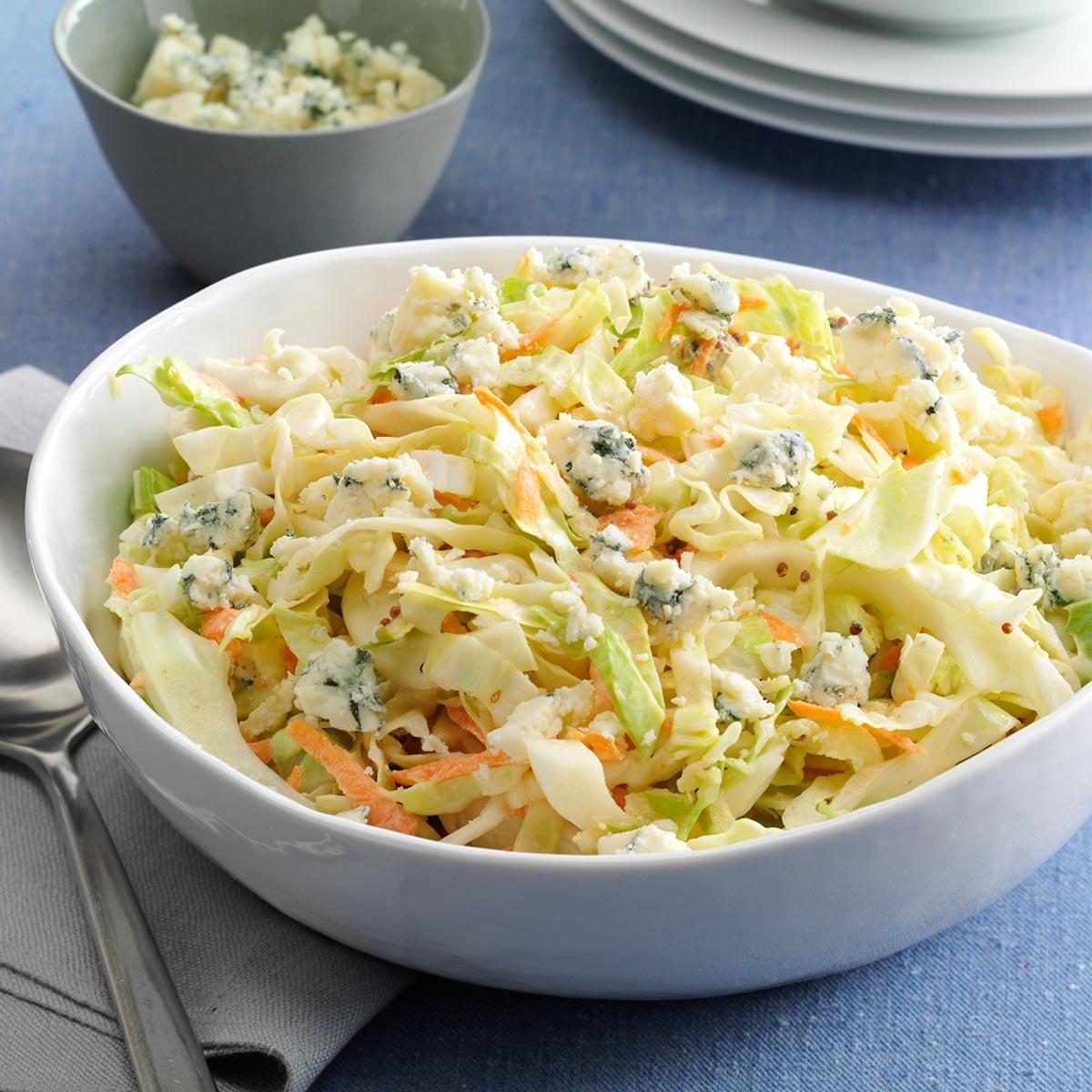 Blue Cheese Apple Slaw