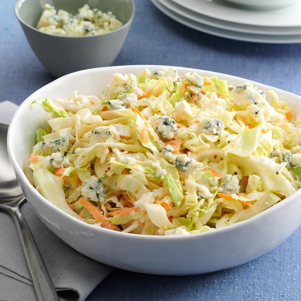 Blue Cheese Apple Slaw