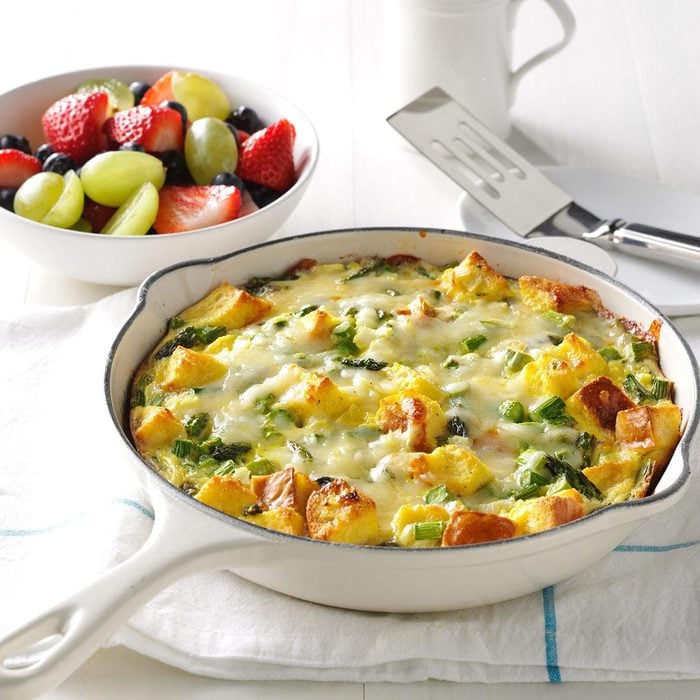 Asparagus & Cheese Frittata