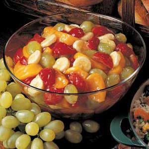 Quick Peach Fruit Salad