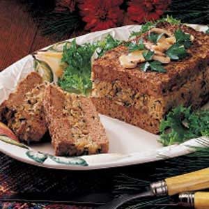 Mushroom-Stuffed Meat Loaf