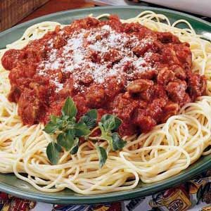 Three-Meat Sauce