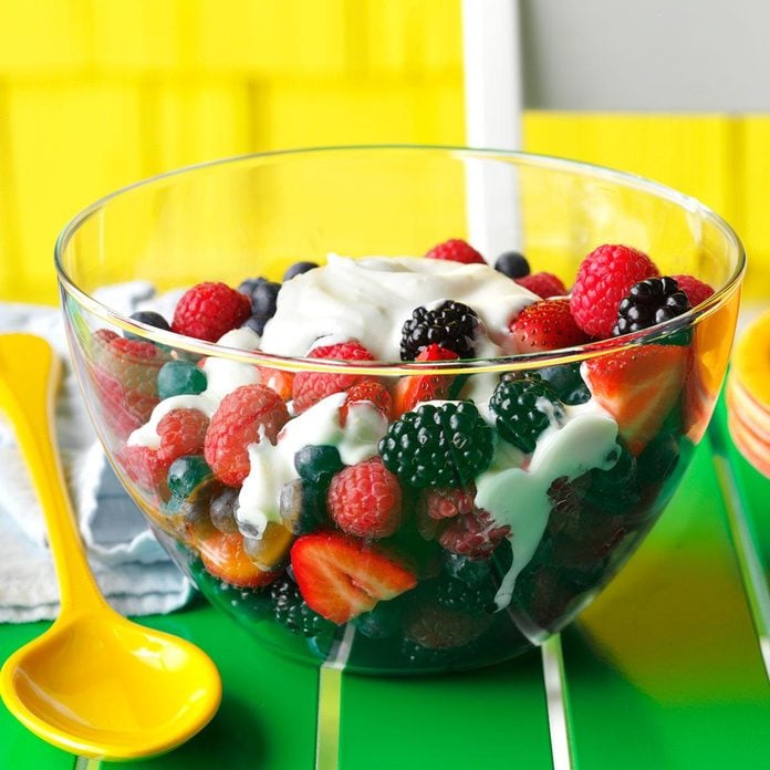 Honey-Yogurt Berry Salad