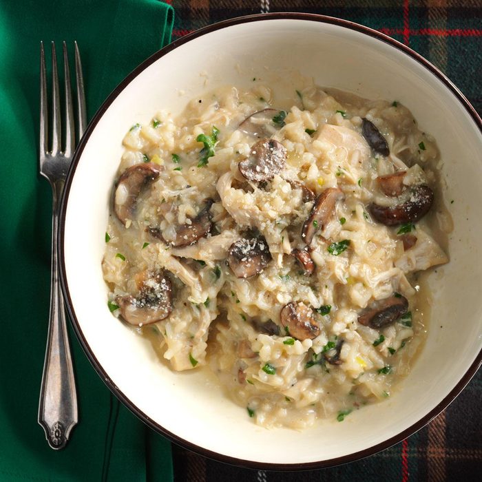 Risotto with Chicken and Mushrooms