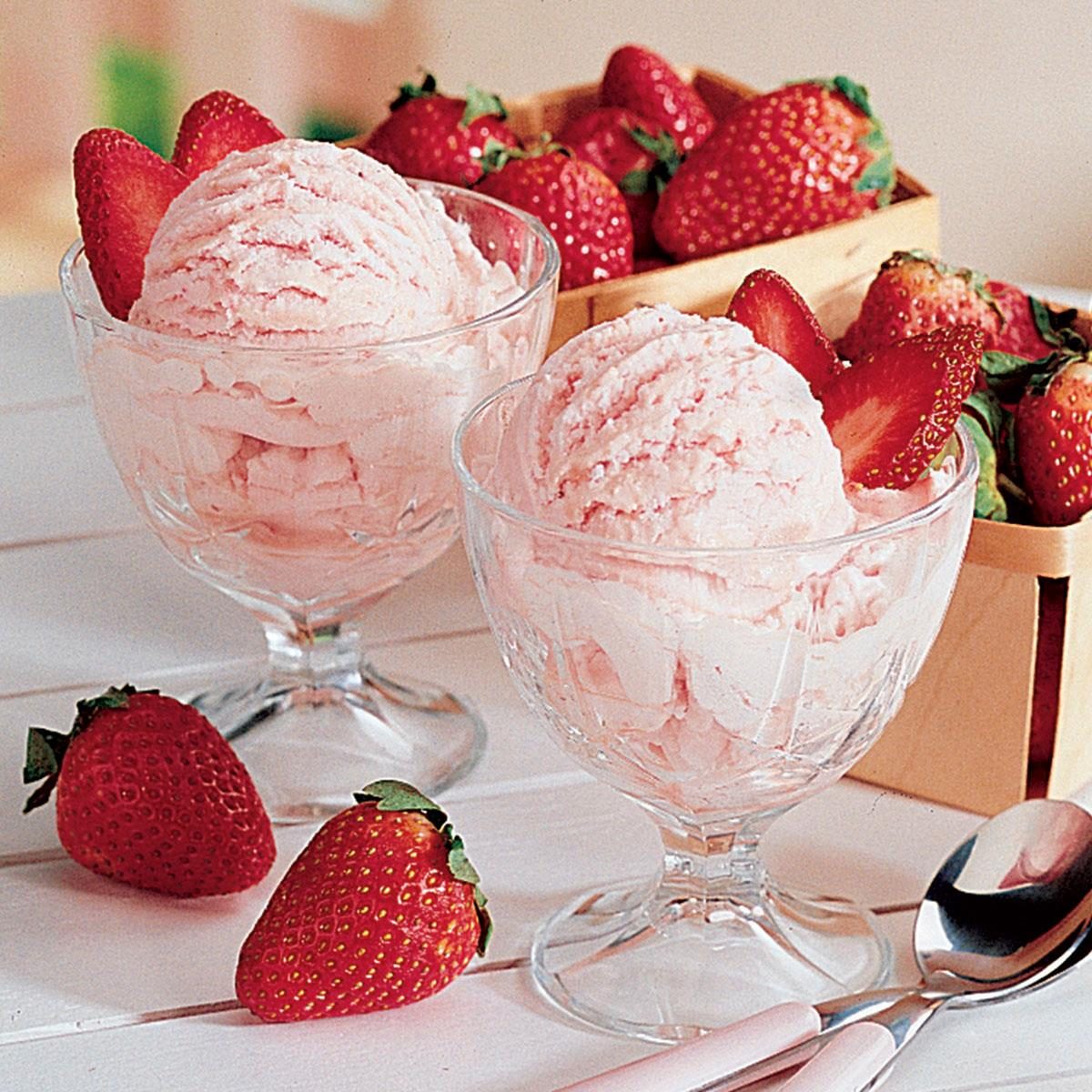 Strawberry Ice Cream Recipe