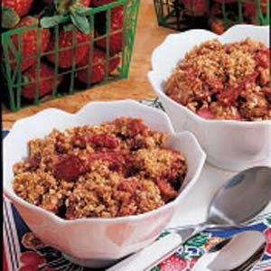 Oat-Fashioned Strawberry Dessert